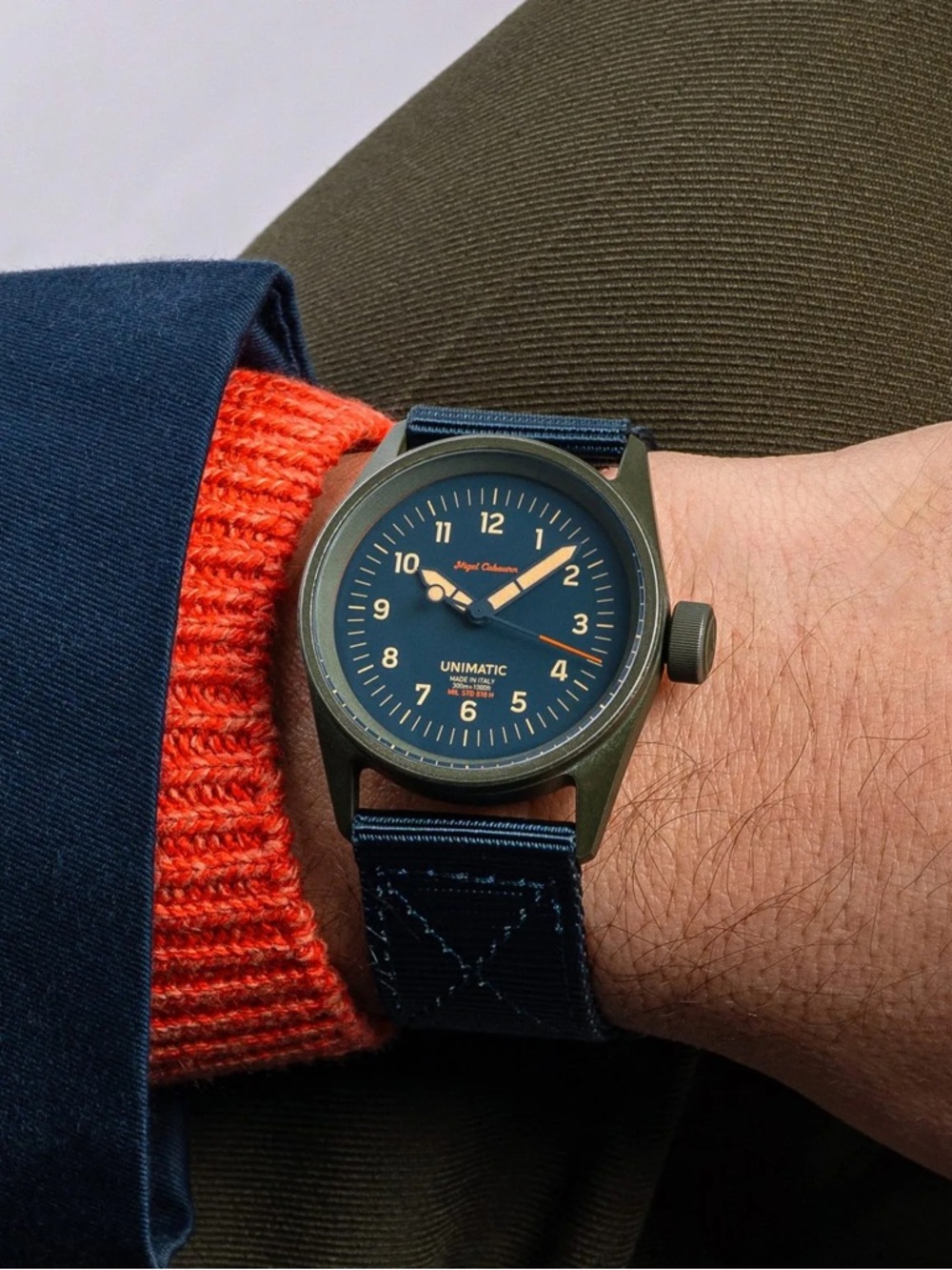 UNIMATIC x Nigel Cabourn & The Armoury ~ Modello Cinque UT5-TANC-A